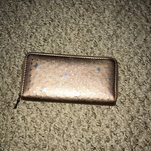 Rose gold wallet!